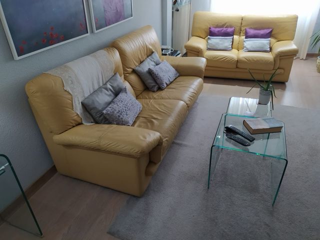 sofás 32 plazas grandes de piel salón