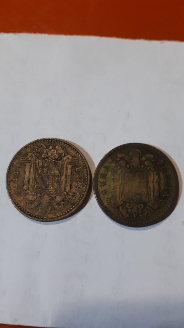 Peseta de 1944 y 1947