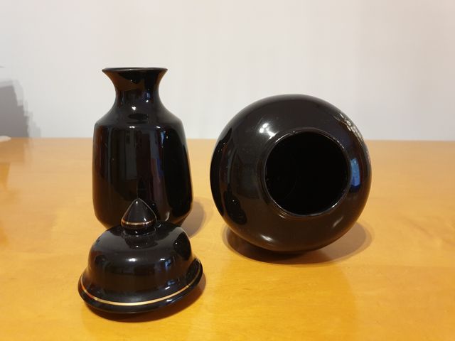 Dos jarrones cerámica