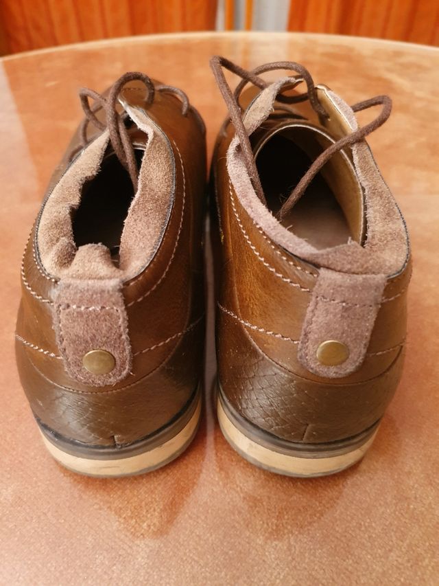 Zapatos hombre marrones