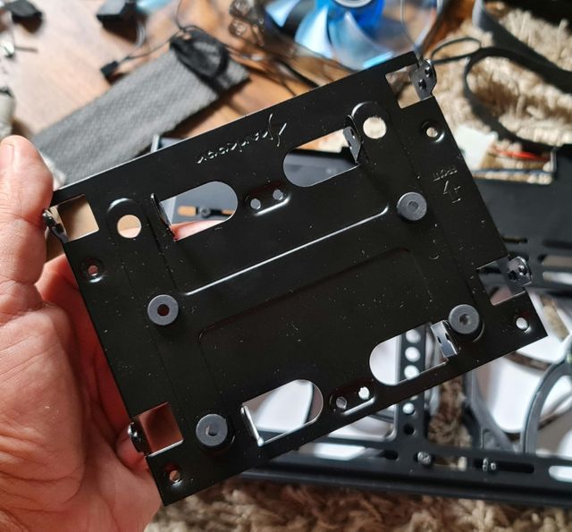 Adaptador 5.25" a 3.5"/2.5" marco montaje HDD SSD