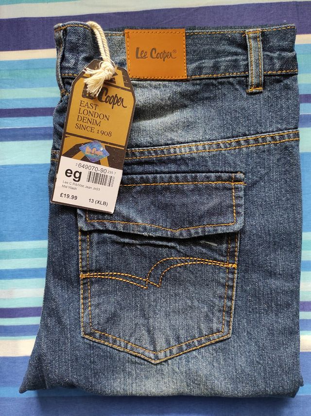 Pantalón vaquero entretiempo Lee Cooper niño 12-14