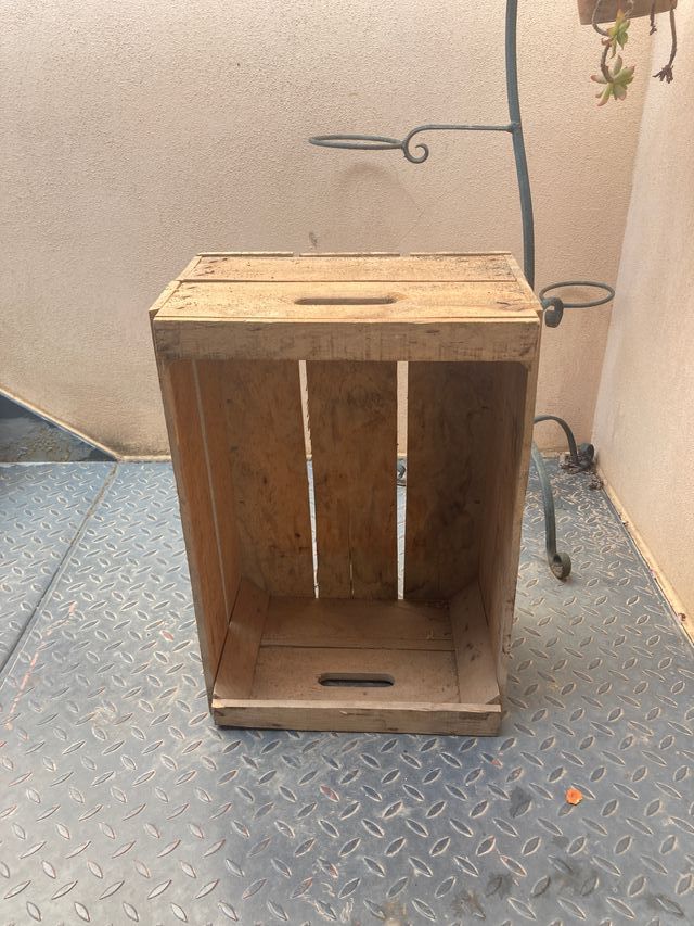 Caja de madera