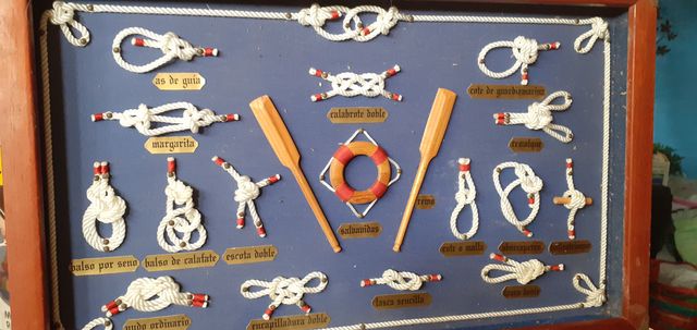 CUADRO NUDOS DE MARINERO ALM