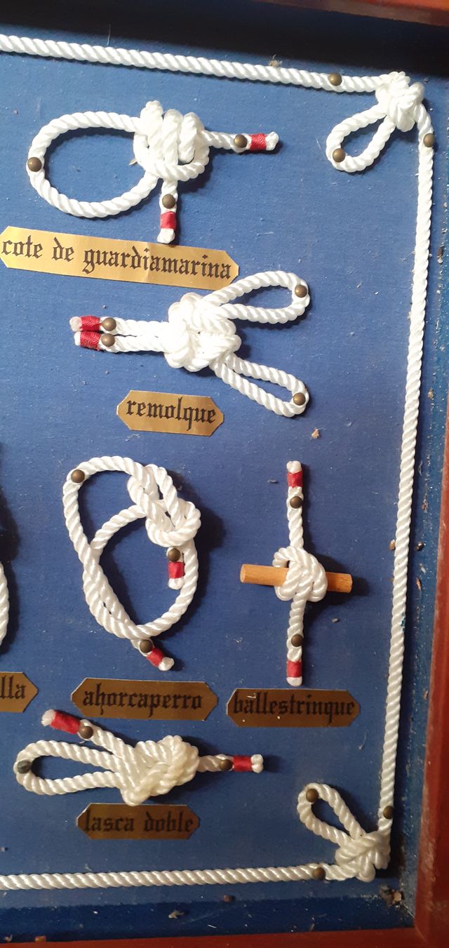 CUADRO NUDOS DE MARINERO ALM