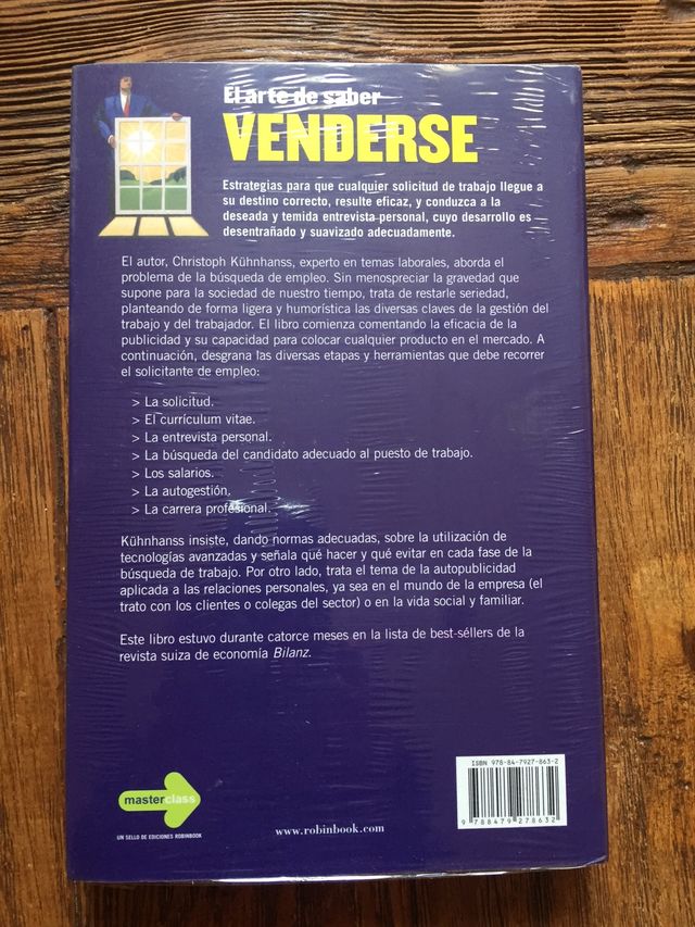 Libro. L'arte di saper vendere se stessi.
