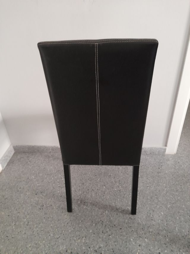 6 sillas salón color venger cada una