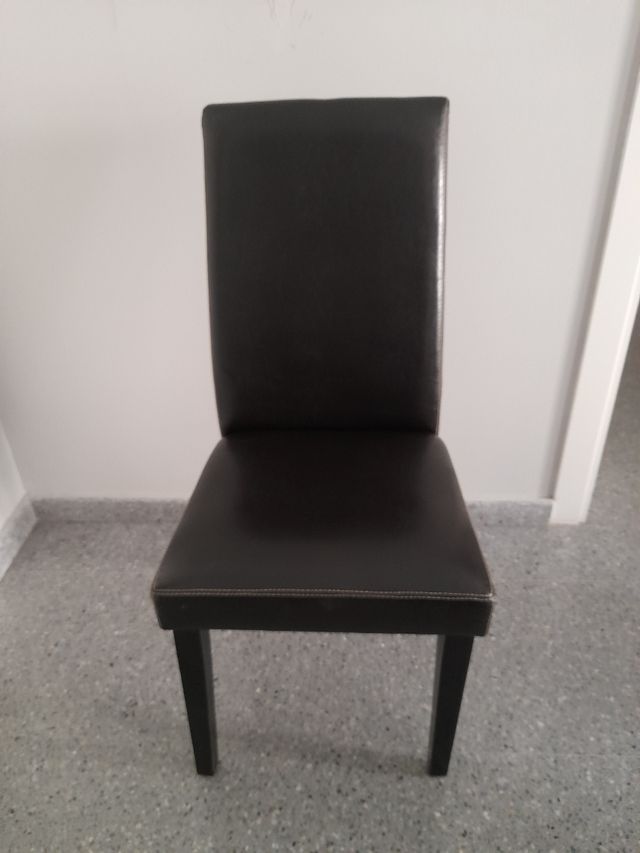 6 sillas salón color venger cada una