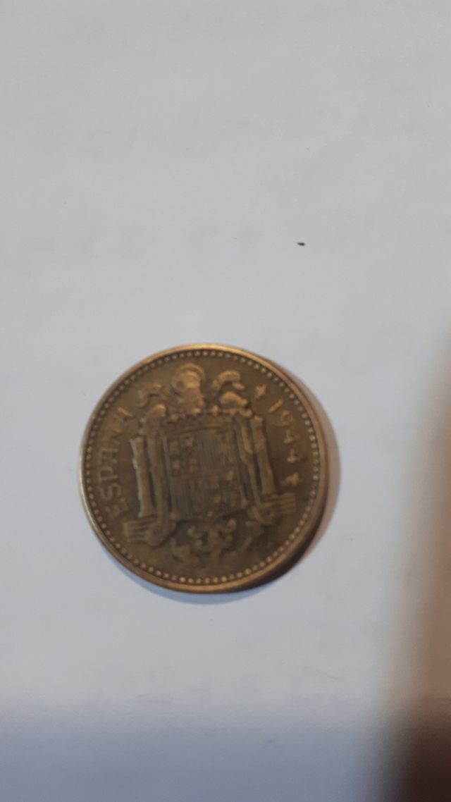1 peseta de 1944 , buen estado