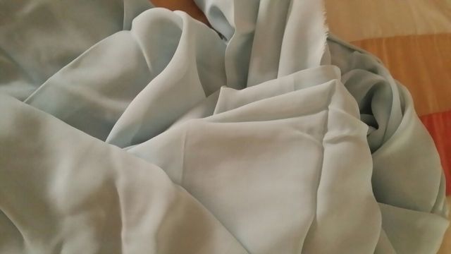 TEJIDO 140x270. AZUL CIELO.