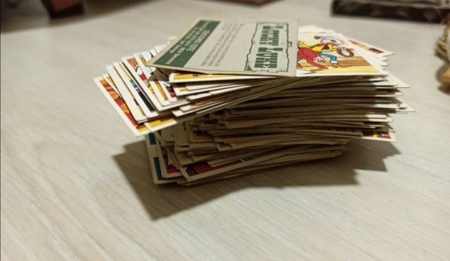 141 cromos lucky luke