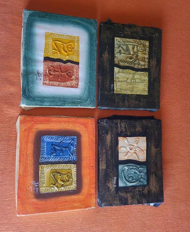 Cuadros típicos de Punta Cana (República Dominica)