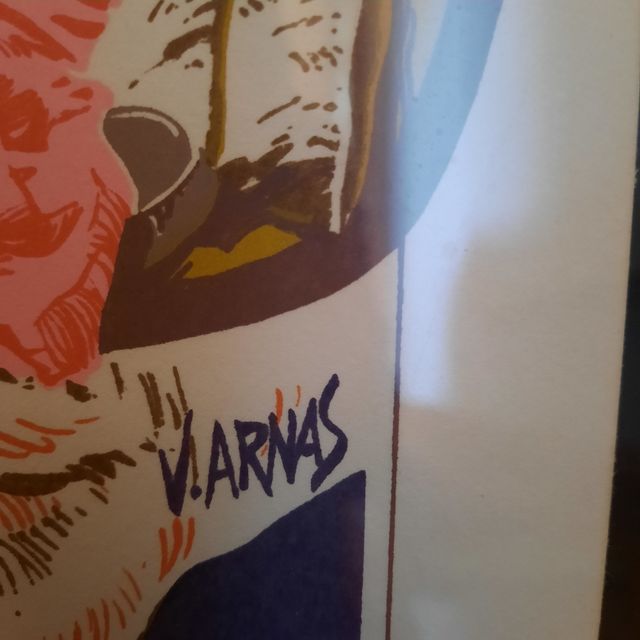 litografía VICENTE ARNAS