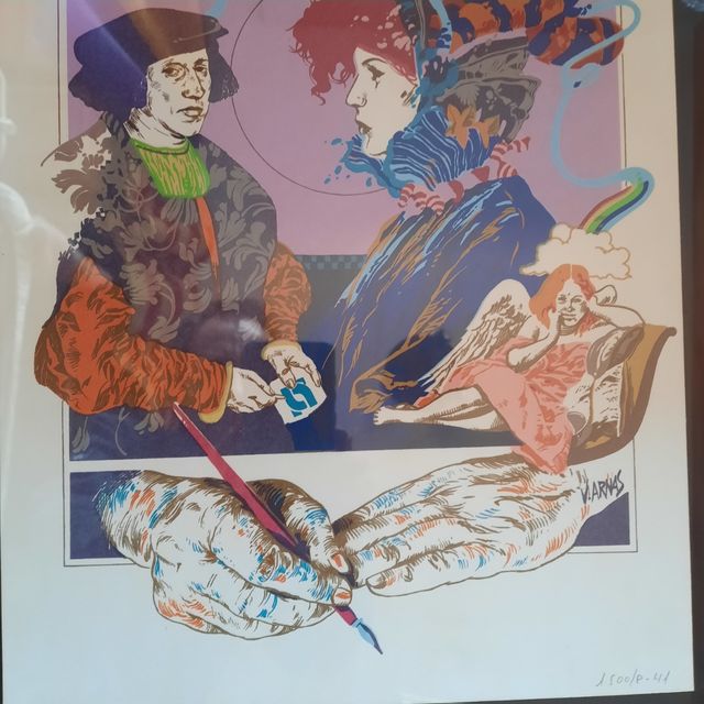 litografía VICENTE ARNAS