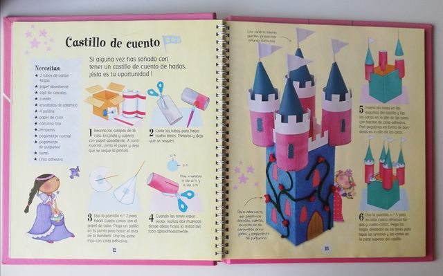 MANUALIDADES PARA PRINCESAS - LIBRO