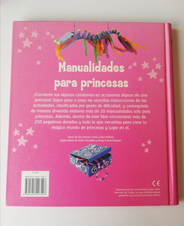 MANUALIDADES PARA PRINCESAS - LIBRO