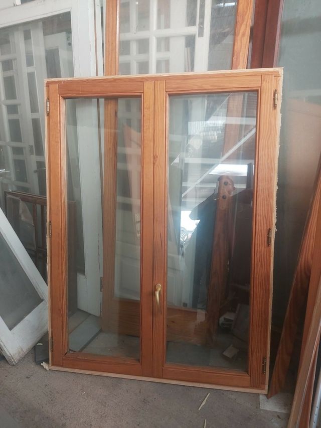 ventana madera climalit