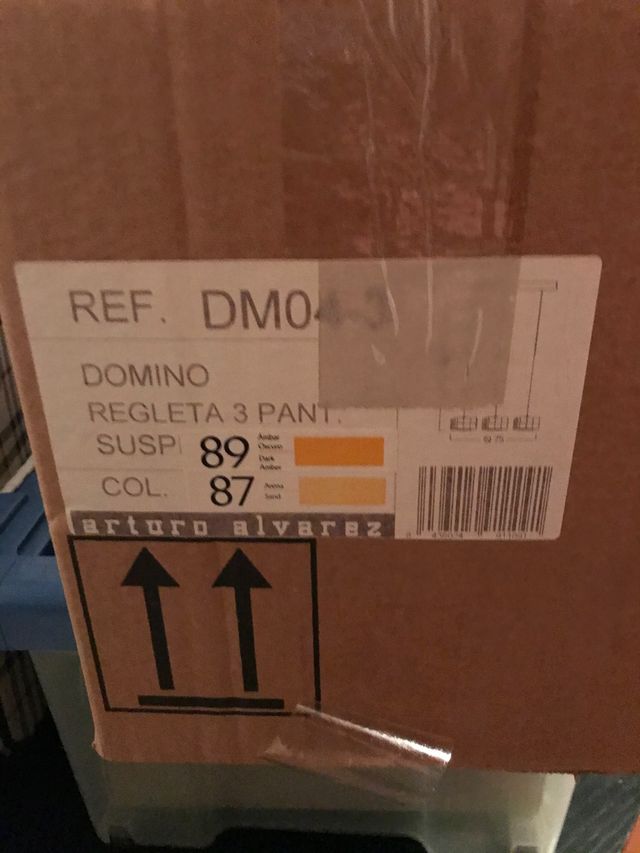 Lámpara diseño Arturo Álvarez comedor