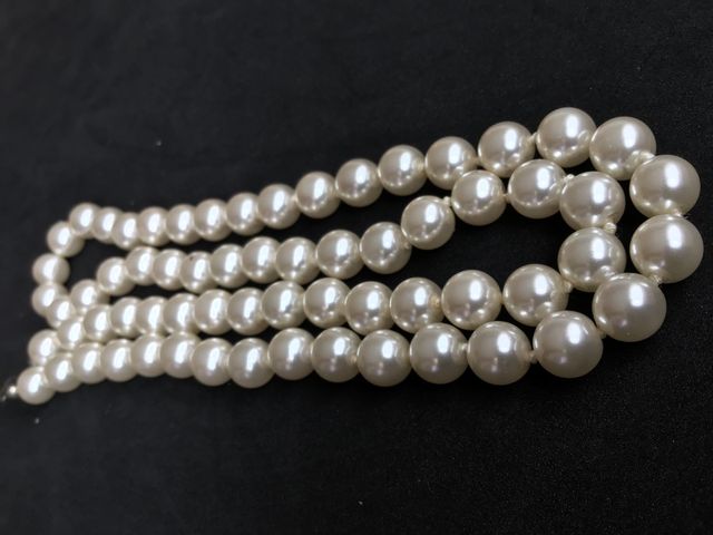 OFERTA COLLAR DE PERLAS BLANCAS VINTAGE