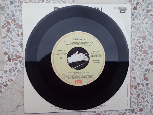 Ramoncin Ella Es Perversa Vinilo Single EP Año1986