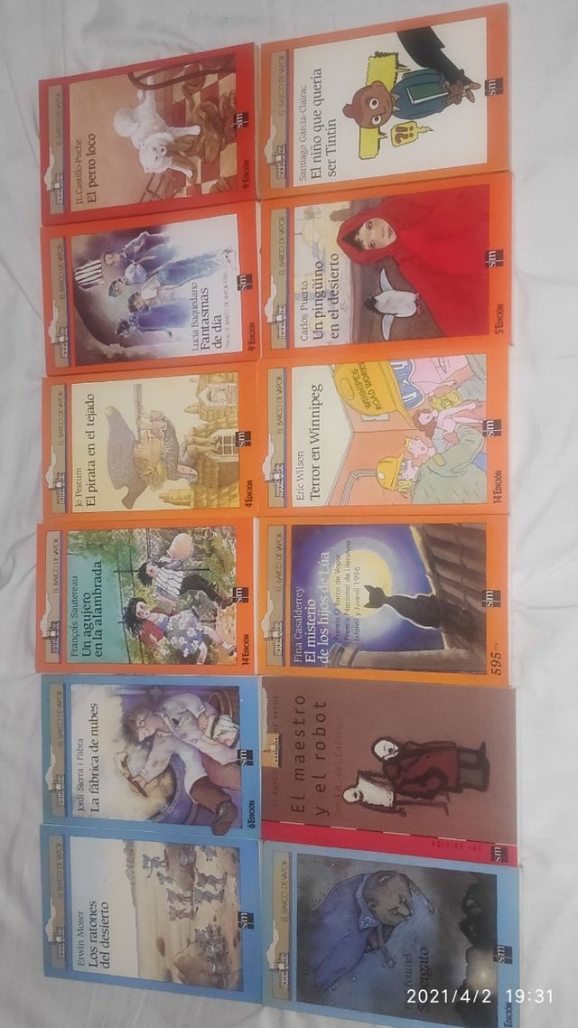 Libros El Barco de Vapor