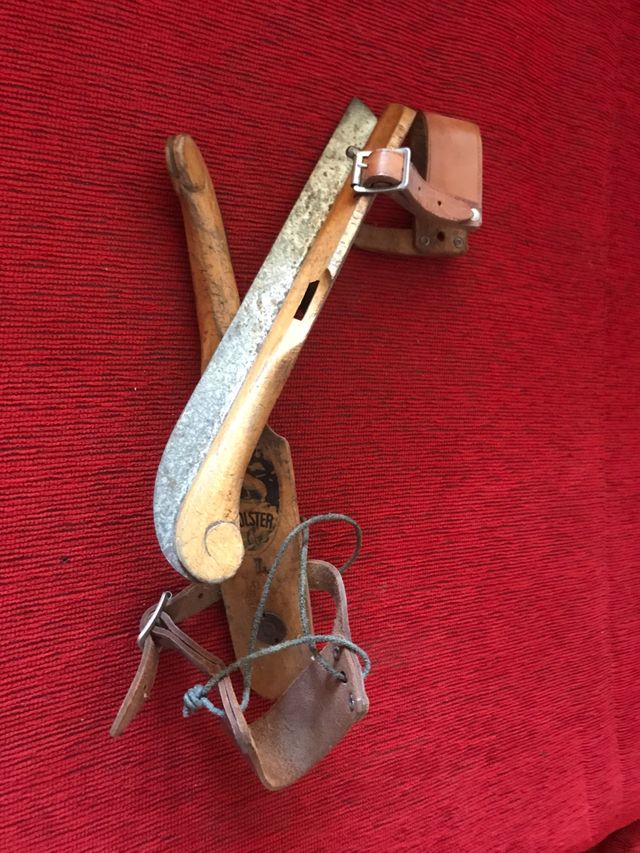 Patines de hielo.Alemanes.