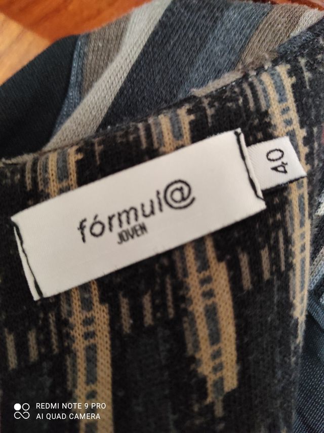 Vestido manga francesa