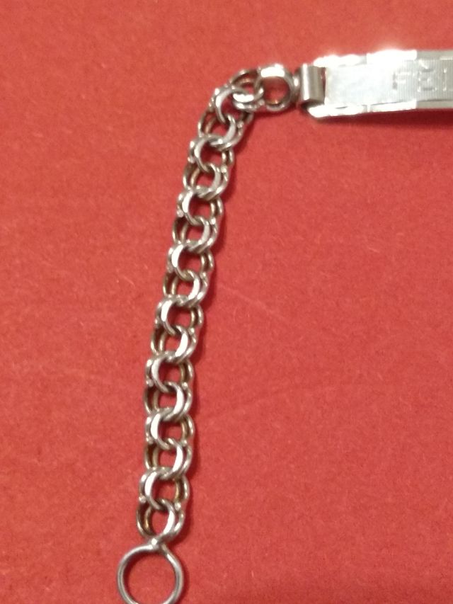 Se vende exclava de plata 925 caballero.