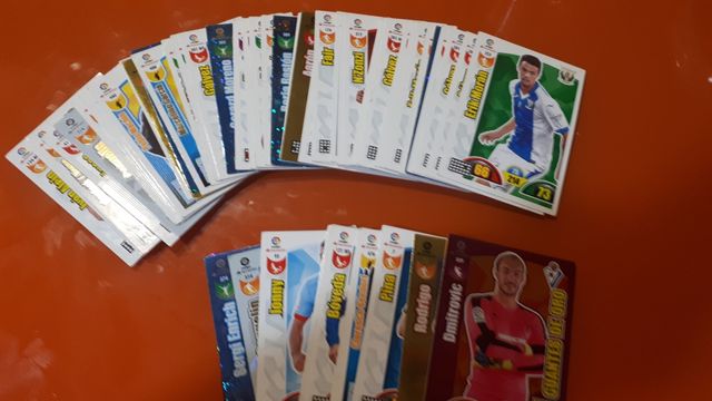 Lote de cromos adrenalin futbol, 2017-2018