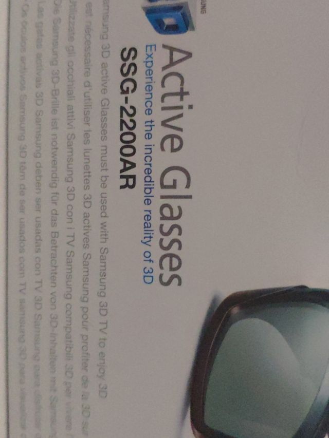 Gafas 3D Samsung Activa