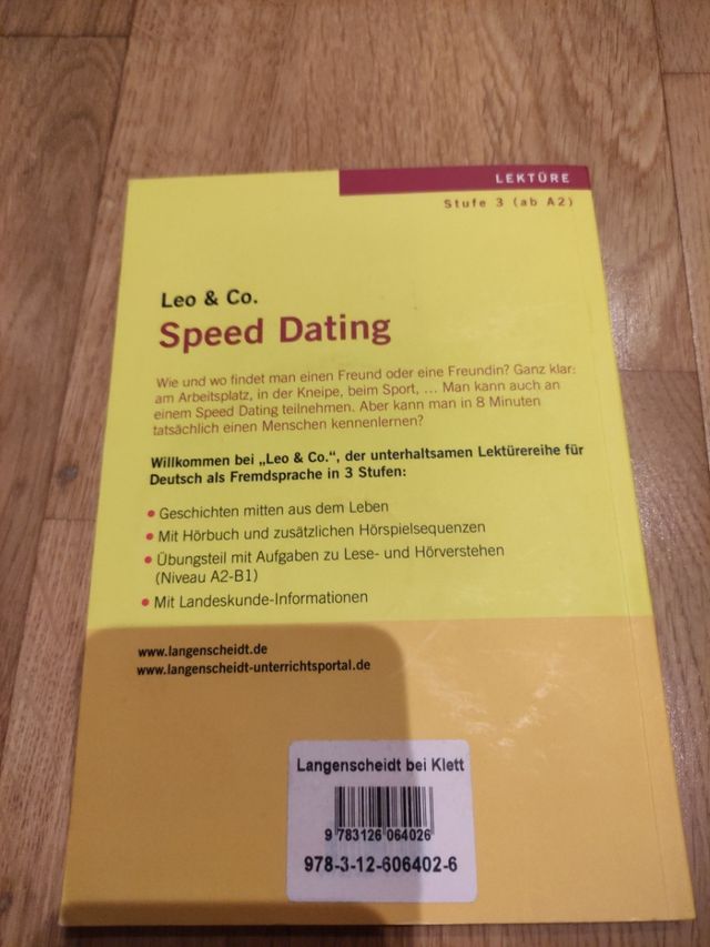Speed dating con CD audio (Nivel 3)
