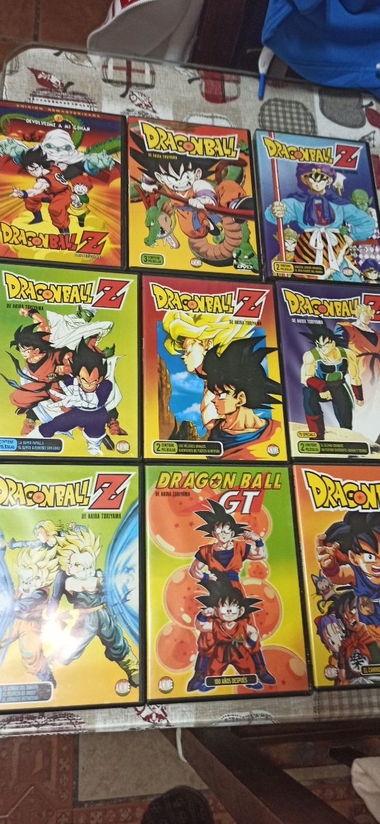 9 DVDs oficiales de Dragon Ball