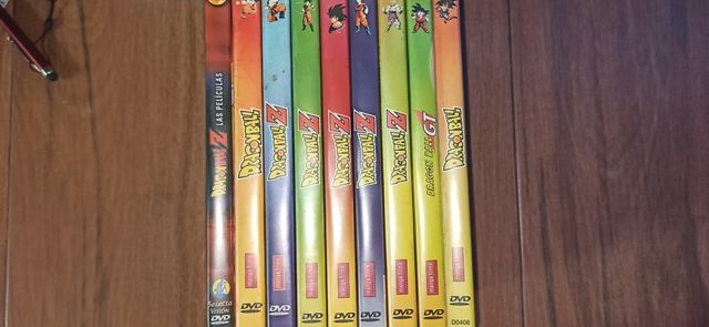 9 DVDs oficiales de Dragon Ball