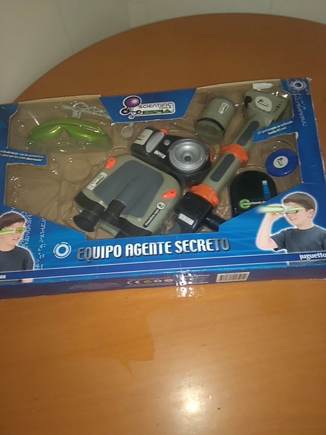 Equipo agente secreto