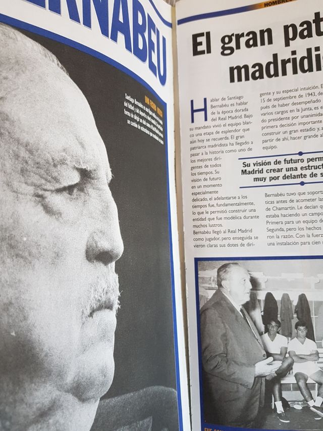 Libro Fotos para la historia del Real Madrid