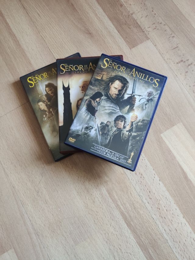 Trilogía en DVD del Señor de los anillos