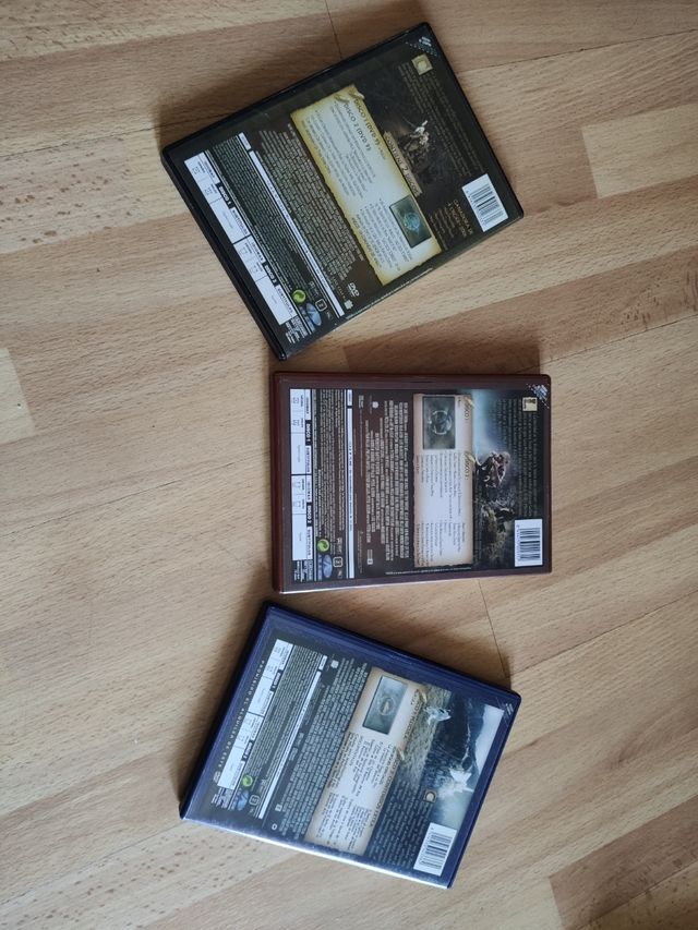 Trilogía en DVD del Señor de los anillos