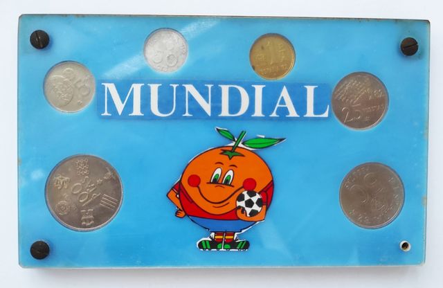 Monedas mundial 82 España
