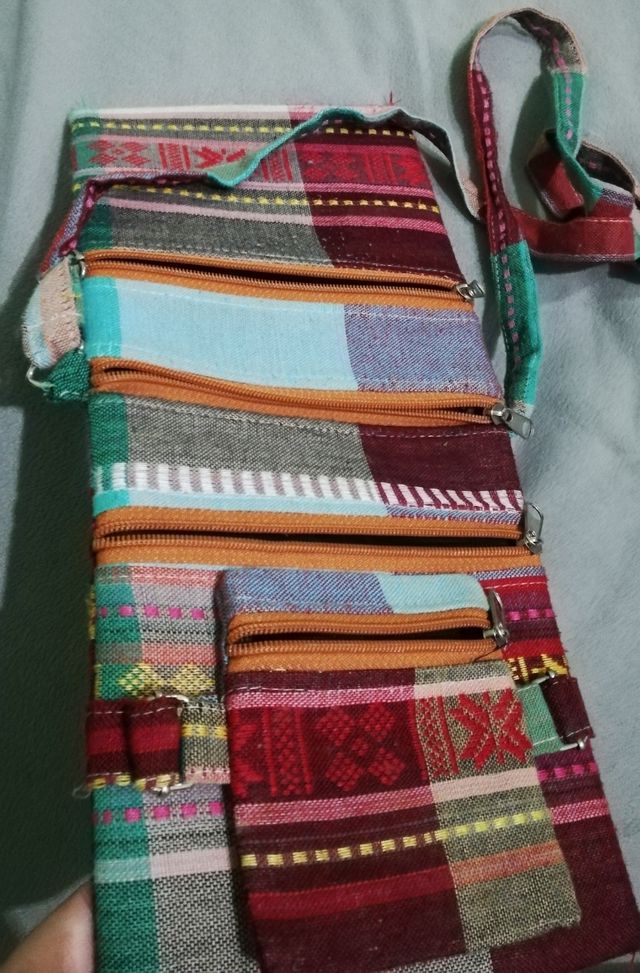 Bolso hippie muy práctico