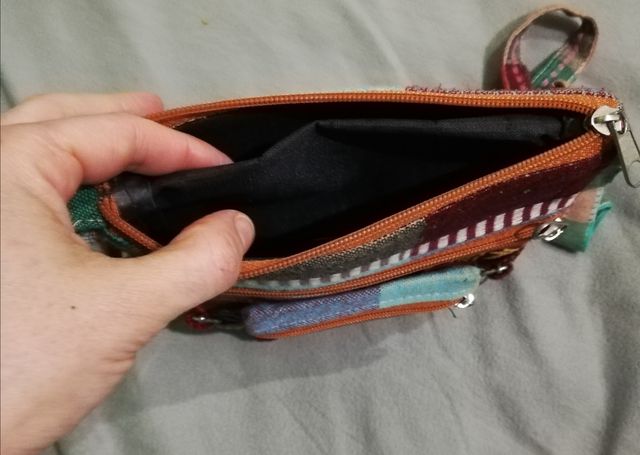 Bolso hippie muy práctico