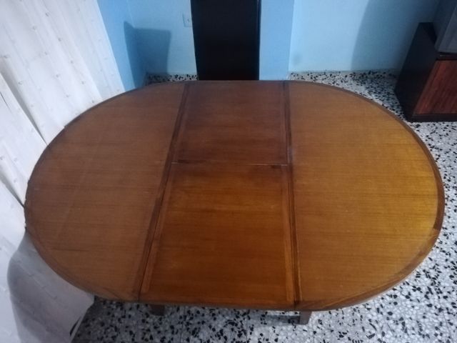 Mesa comedor salón extensible