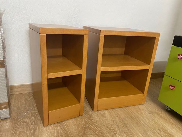 Mesillas noche madera maciza