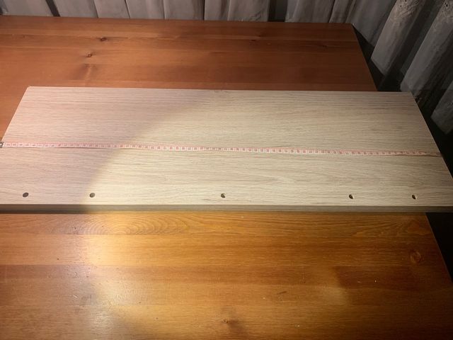 Madera para estante.