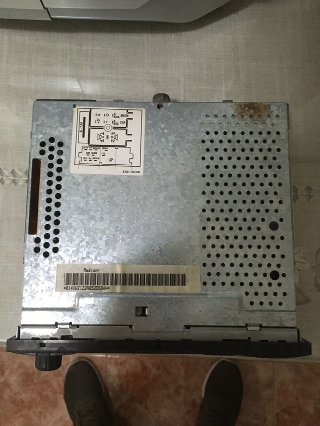 Radiocasete Vw golf 4