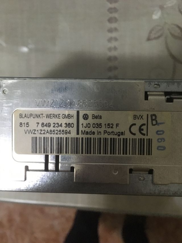 Radiocasete Vw golf 4