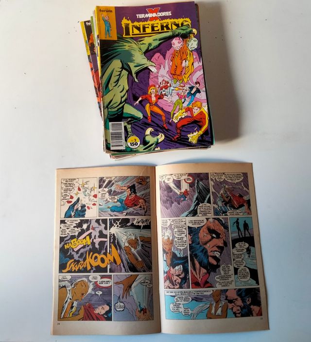 COMPLETA cómic Patrulla X Infierno