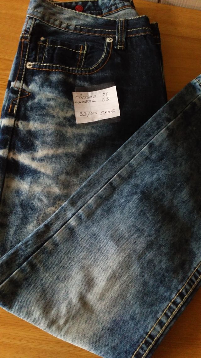 vaquero efecto lejía chico