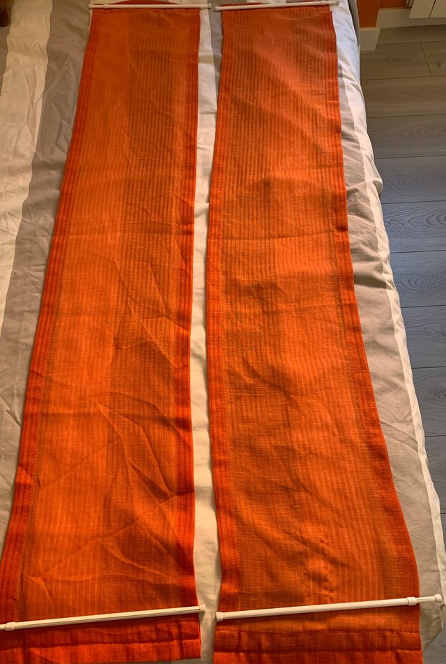 2 cortinas para puertas 