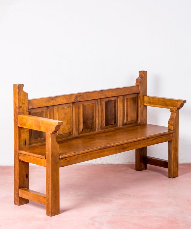 Banco De Madera De Roble Restaurado de segunda mano por 599 € en Madrid