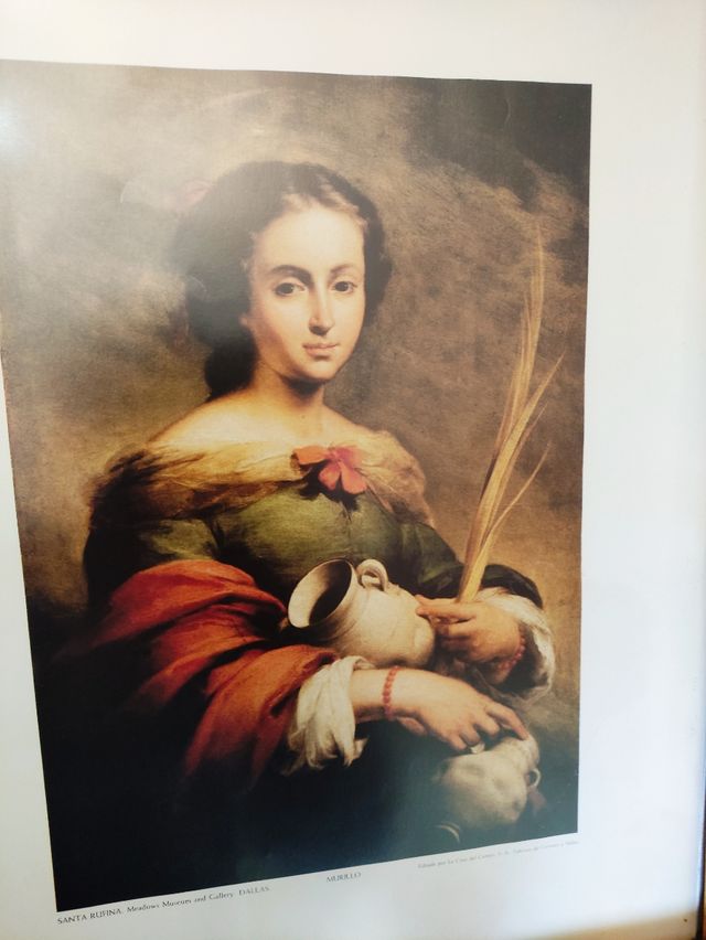 cuadro de Murillo 'Santa Rufina'